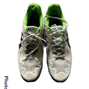 Asics Slime Green and white